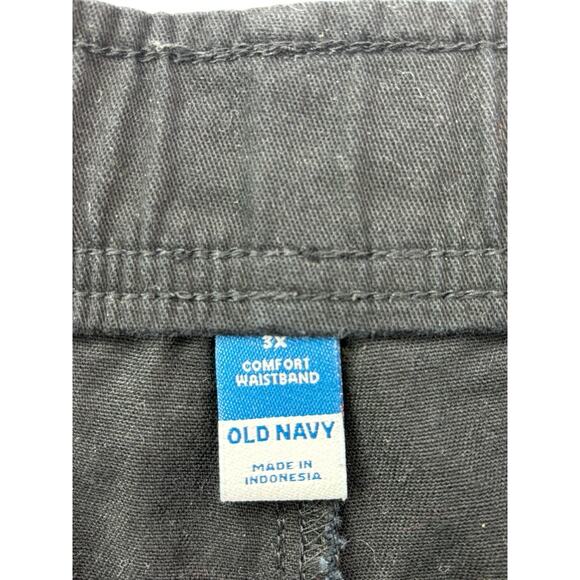 Old Navy Women's 3X Straight Comfort Waistband High Rise Black Pull-On Pants - Picture 16 of 16